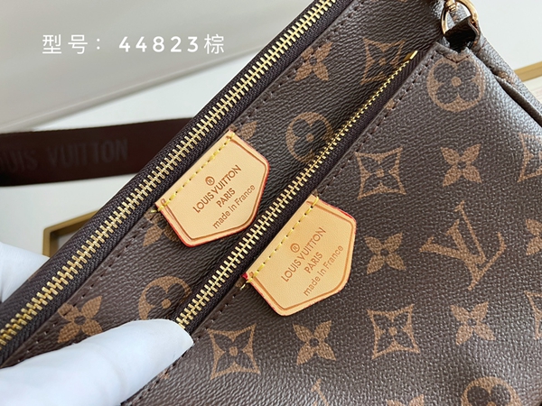 ルイヴィトンバッグ角部分ディテール